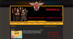 Desktop Screenshot of laserfight.pl