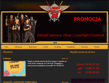 Tablet Screenshot of laserfight.pl